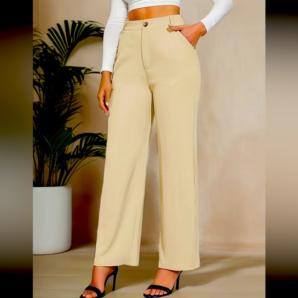BOGO Sale 2 x $20  
High Waisted straigh leg pants